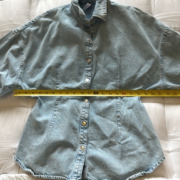 Zara Denim Overshirt - Picture 6 of 8